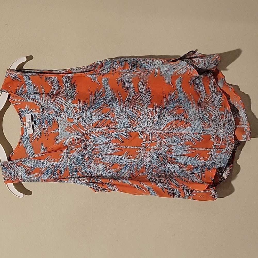 ❤️ PARKER SILK SLEEVELESS V-NECK TANK TOP, XS
